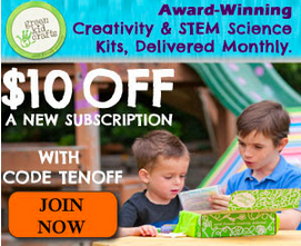 50% Off Your First Green Kid Crafts Box!