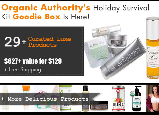 Organic Authority Holiday Survival Kit Goodie Box on Sale Now!