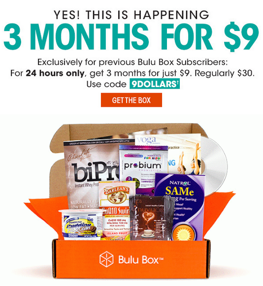 3 months for $9 