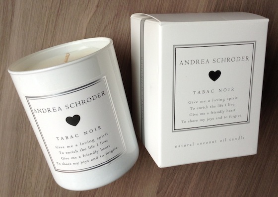 Andrea Schroder Candle Subscription Box Review – Oct 2014 Candle