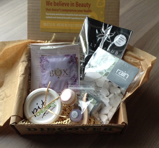 Bare Bliss Box Subscription Review – October 2014  Items