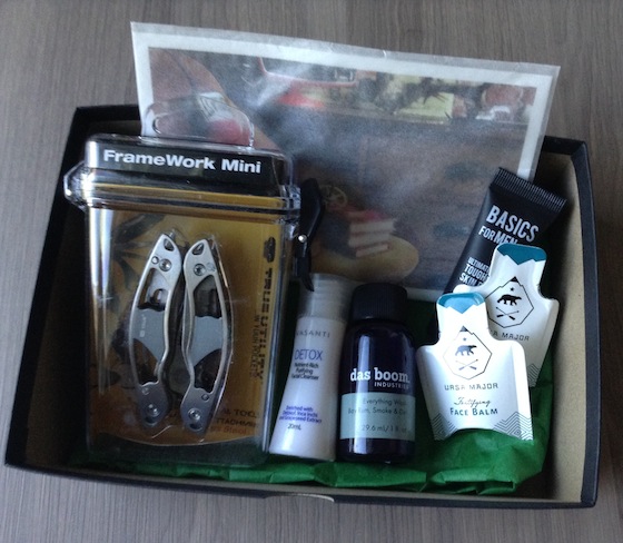 Birchbox Man Subscription Box Review – October 2014 Items