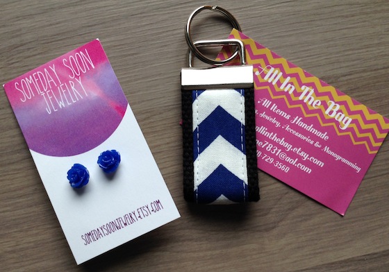 Box of Happies Subscription Box Review – October 2014 Earrings