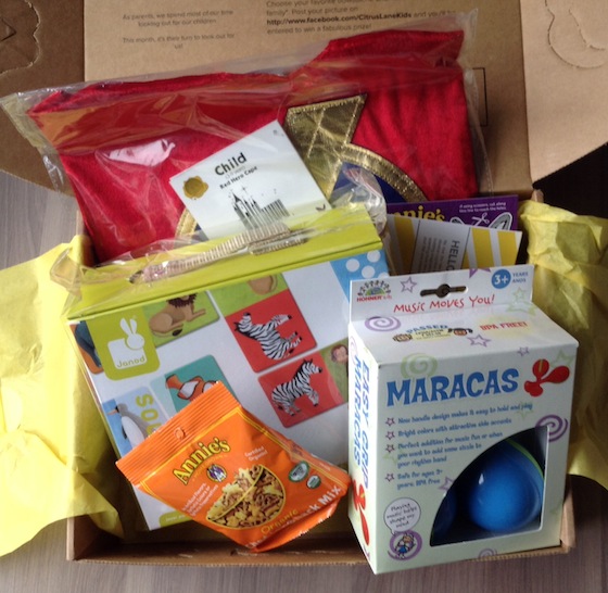 Citrus Lane Review & Coupon Code – October 2014 Items