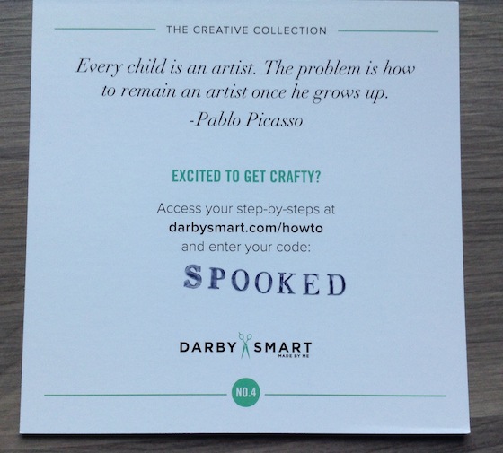 Darby Smart To DIY For Subscription Box Review - Oct 2014 Info