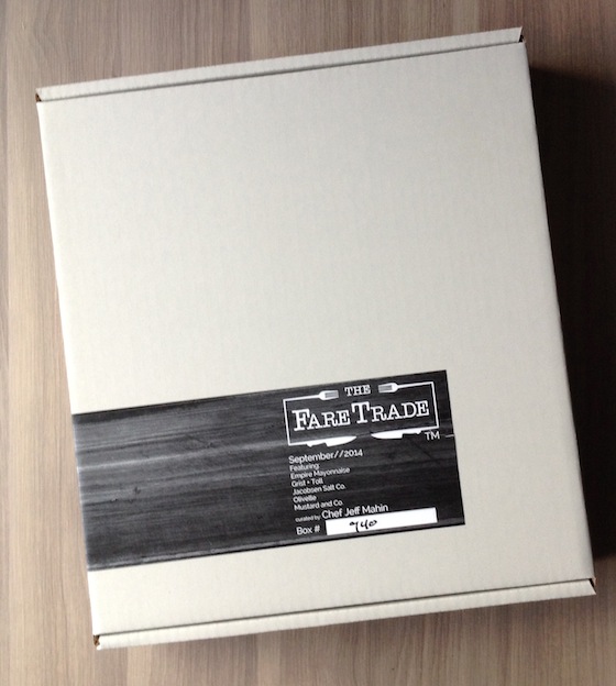 The Fare Trade Food Subscription Box Review – September 2014 Box