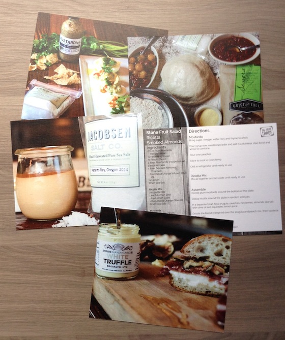 The Fare Trade Food Subscription Box Review – September 2014 Recipes