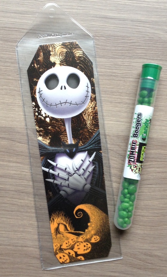 Geek Me Box Subscription Review – October 2014 Book Mark