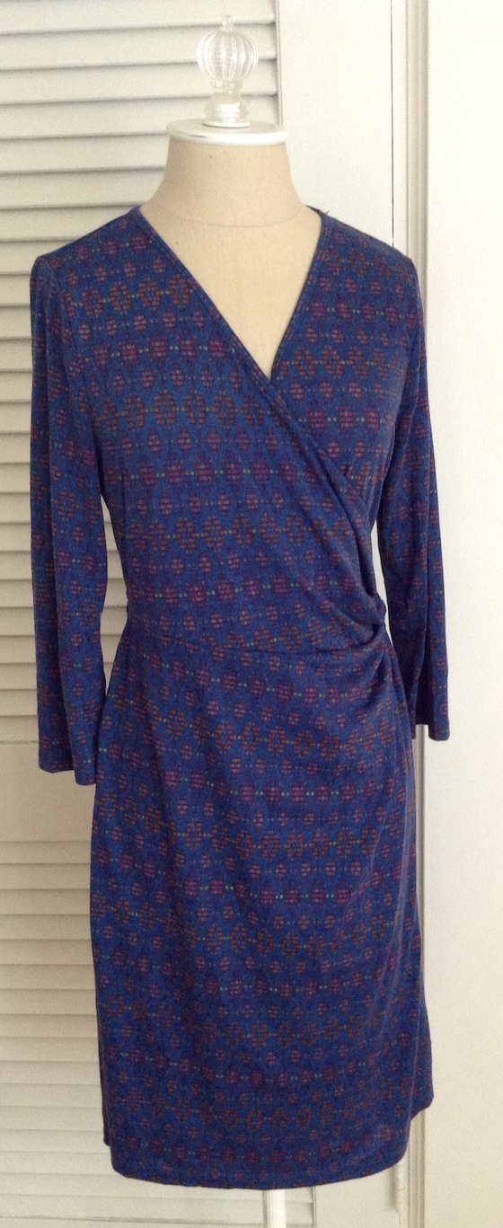 Golden Tote Review - $149 Tote - October 2014 Puella Wrap Dress