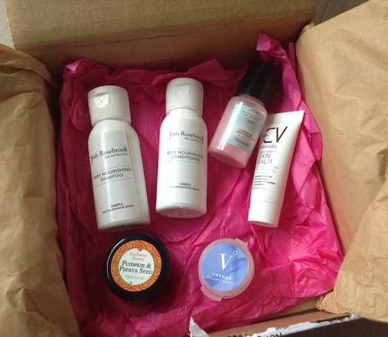 GoodeBox Eco Beauty Subscription Box Review – Oct 2014 Items