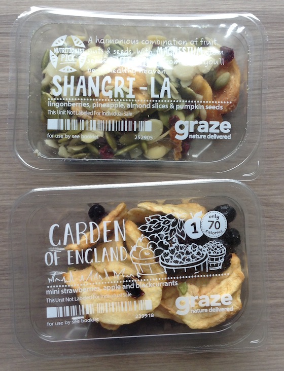 Graze Snack Subscription Box Review – October 2014 Shangri La