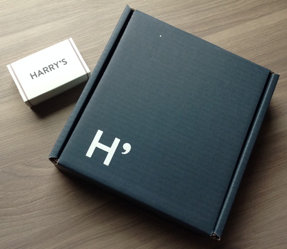 Harry's Razor Blade Subscription Review - October 2014 Set