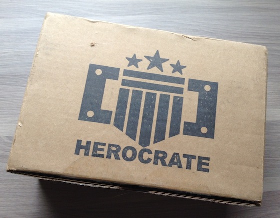 Hero Crate Subscription Box Review - October 2014 Box