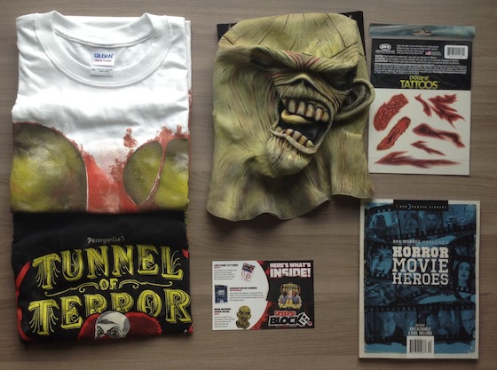 Horror Block Subscription Box Review – September 2014 Items