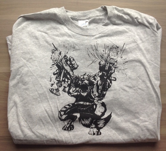 Infinity Crates Subscription Box Review - September 2014 Shirt