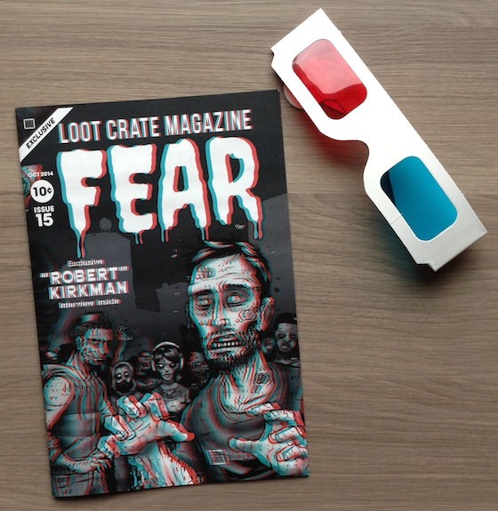 Loot Crate Subscription Box Review & Coupon – Oct 2014 Fear