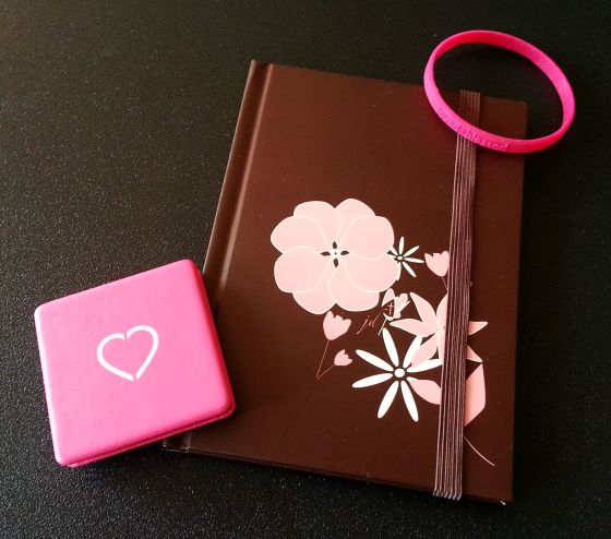 Love + Blessed Subscription Box Review - October 2014 Notebook