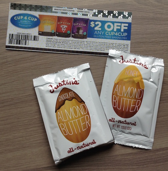 Love with Food Gluten Free Box Review - October 2014 Justins