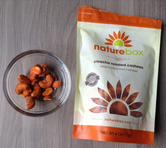 Nature Box Snack Subscription Review & 50% Off Coupon Siracha