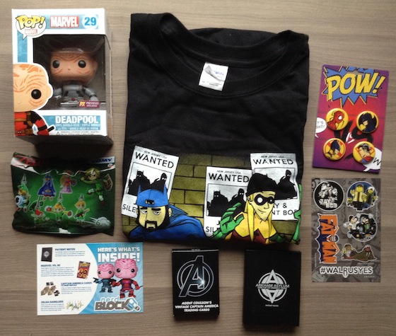 Nerd Block Subscription Box Review – October 2014 Items
