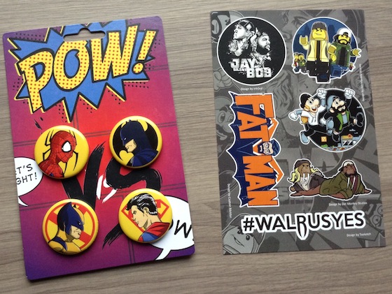 Nerd Block Subscription Box Review – October 2014 Pow
