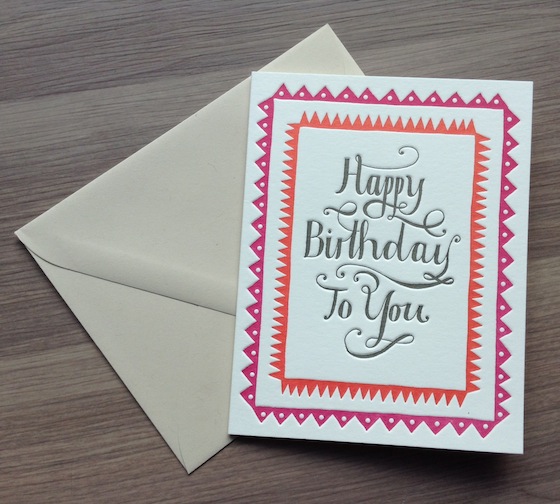 Nicely Noted Subscription Review – September 2014 Birthday