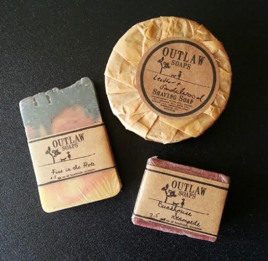 Outlaw Soaps Subscription Box Review - September 2014 Items