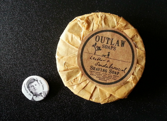 Outlaw Soaps Subscription Box Review - September 2014 Shaving