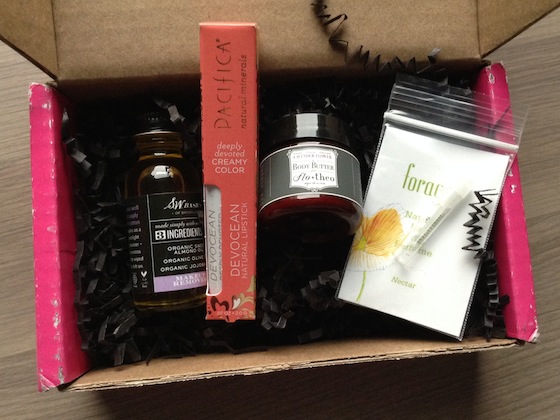 Petit Vour Vegan Beauty Subscription Box Review – Oct 2014 Items