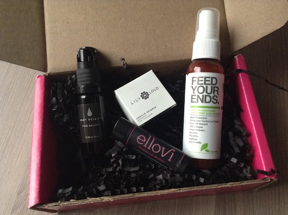 Petit Vour Vegan Beauty Subscription Box Review – Sept 2014 Items
