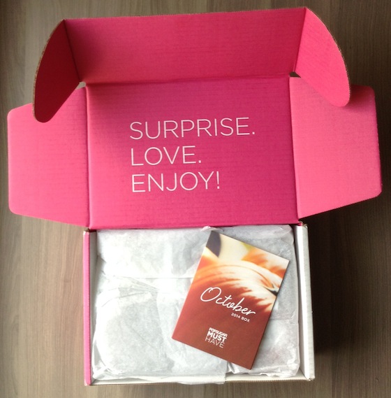 POPSUGAR Must Have Box October 2014 Review & Coupon Box