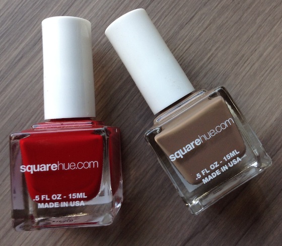 Square Hue Nail Polish Subscription Box Review – Oct 2014 Red