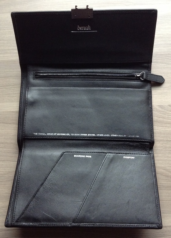 Svbscription Women's Edition Box Review Wallet Open
