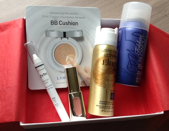 Target Beauty Box Review - October 2014 Items