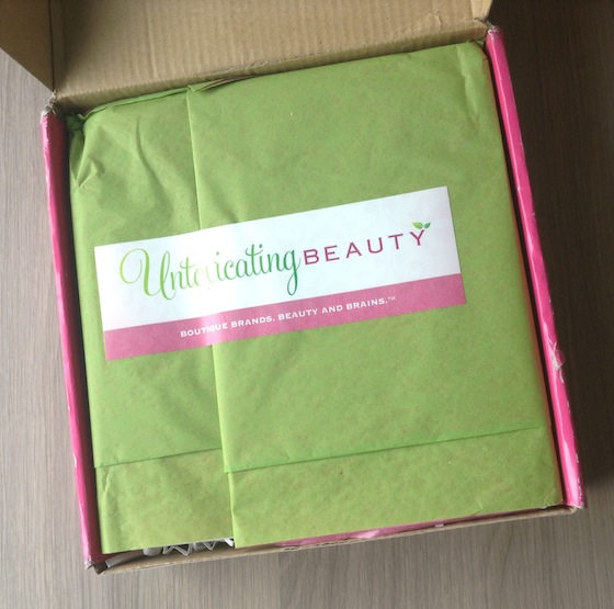 Untoxicating Beauty Box Subscription Review – Sept 2014