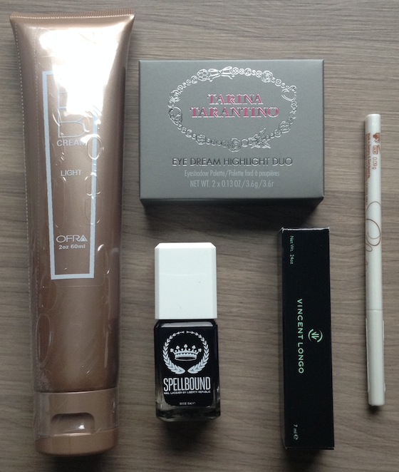 Wantable Makeup Subscription Box Review – October 2014 Items