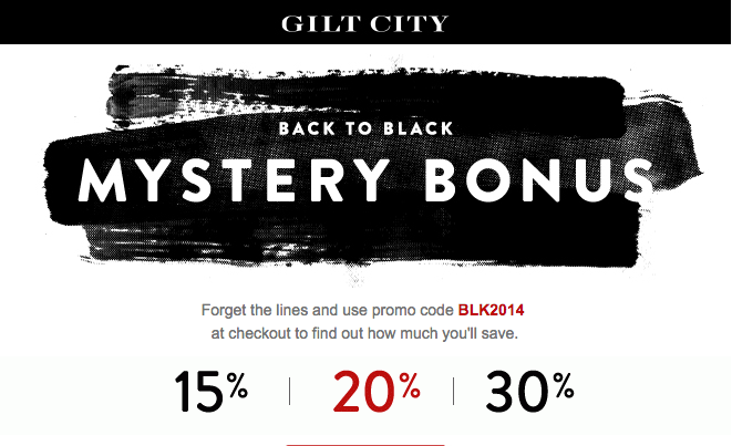 Gilt City Black Friday Deal