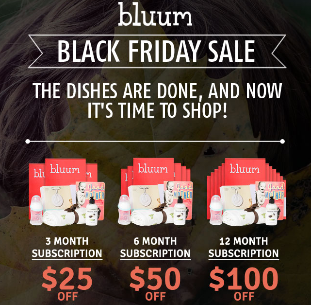 Bluum Black Friday Deal