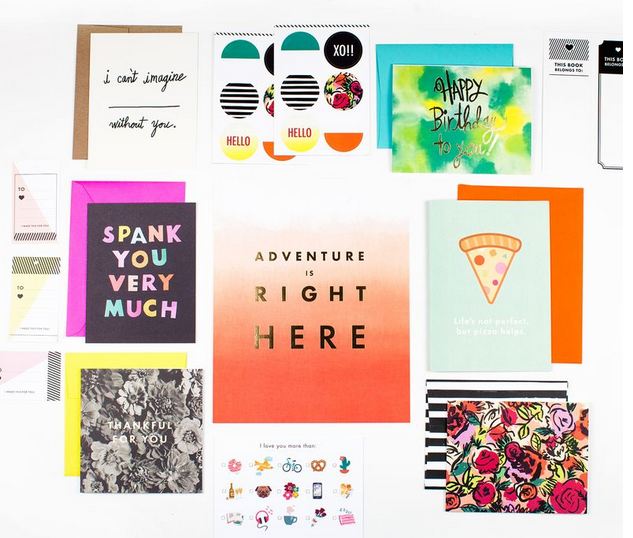 New Subscription Box From A Beautiful Mess! Cards