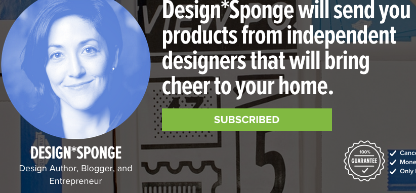 Design Sponge Quarterly Box