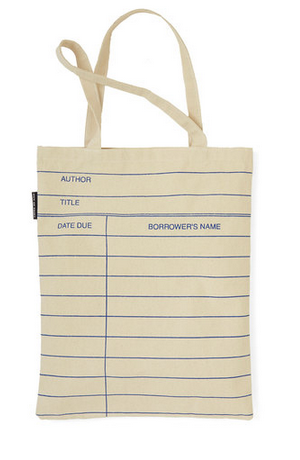 Library Card Tote