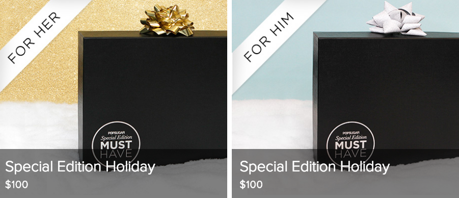 POPSUGAR Must Have Holiday Limited Edition Boxes Available!