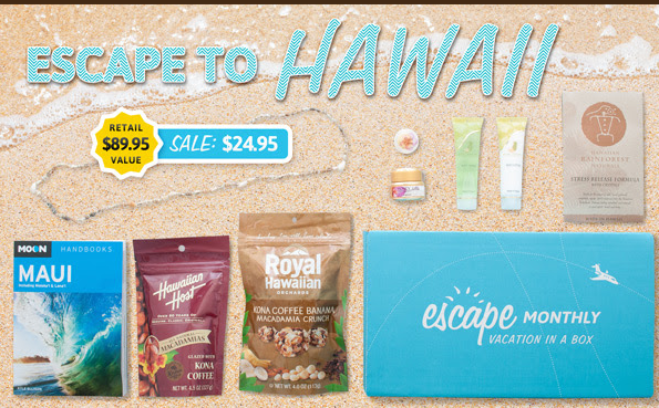 Escape Monthly November Box Spoilers & 50% Off Coupon Items