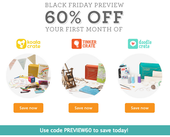 Black Friday Kiwi Crate