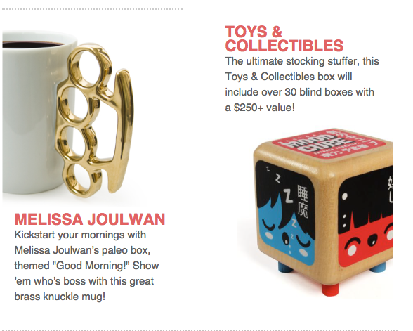More Quarterly Holiday Box Spoilers! Toys