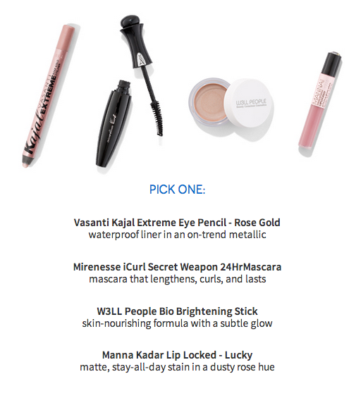 Reminder - December Birchbox Sample Selection Starts Today! Opotions