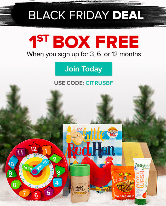 Citrus Lane Black Friday Deal – First Month Free!