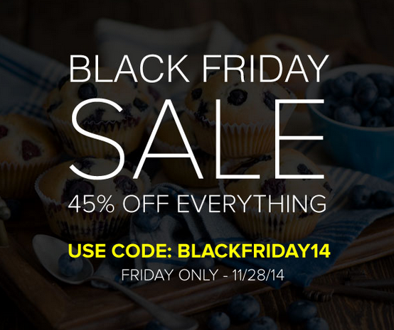 Orange Glad Black Friday Deal - 45% Off Any Subscription Length
