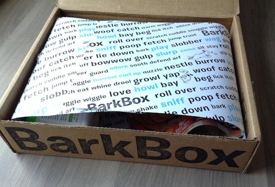 BarkBox Subscription Box Review & Coupon – Nov 2014 Box