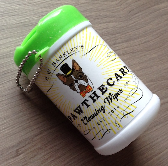 BarkBox Subscription Box Review & Coupon – Nov 2014 Wipes